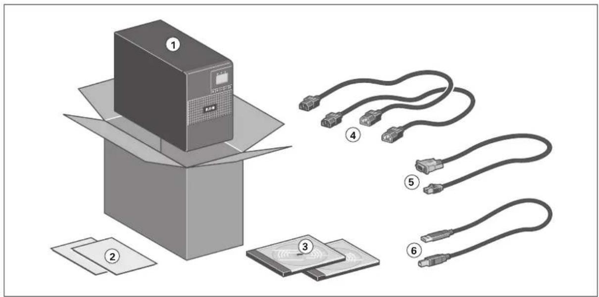 Diagram showing components of an electronic device with labeled parts including a computer tower, connectors, and memory card.