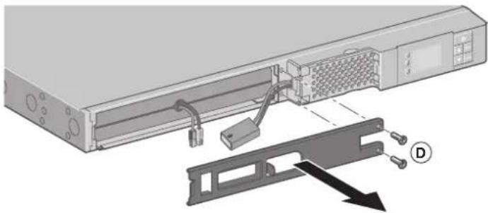 EATON 5P1550IR - Battery tray removal on rack models - 4
