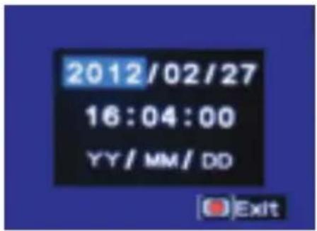 2012/02/27 16:04:00 YY / MM / DD Exit