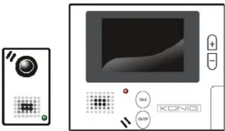 KONIG SEC-PH370 - Attenzione: - 2