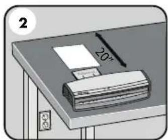 FELLOWES Jupiter 2 A3/125 - QUICK START GUIDE - 2