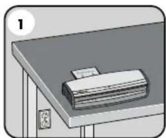 FELLOWES Jupiter 2 A3/125 - QUICK START GUIDE - 1