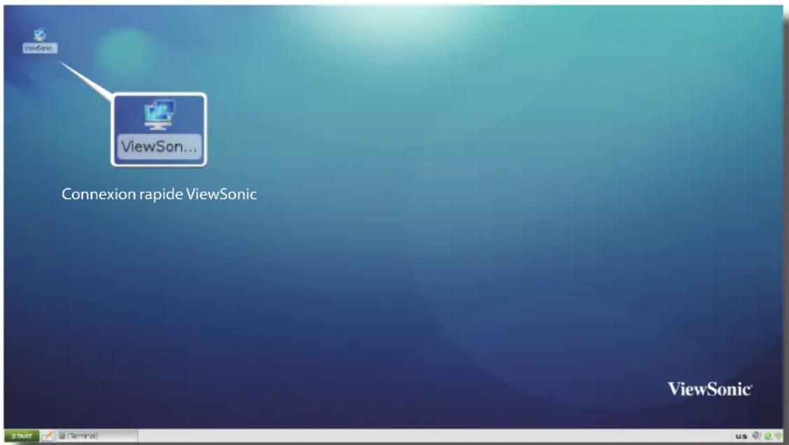 ViewSonic ViewSon... Connexion rapide ViewSonic START [Terminal] US