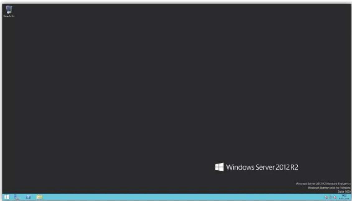 Windows Server 2012 R2 Windows Server 2012 R2 Standard Evaluation Windows License valid for: 109 days Build 9600