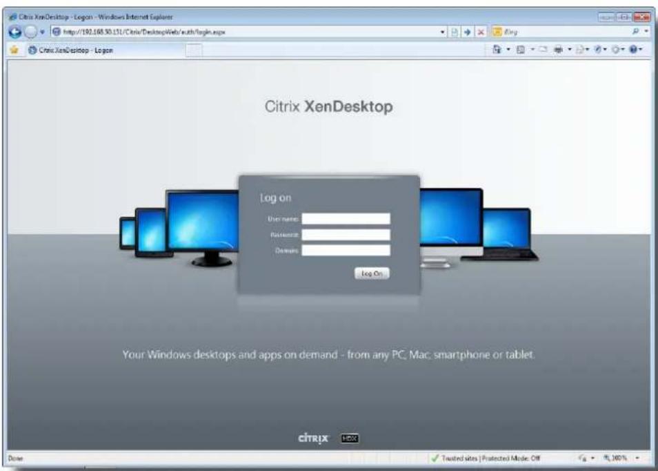 VIEWSONIC SC-T45 - Accéder aux services Citrix XenDesktop/XenApp via le navigateur Web - 3