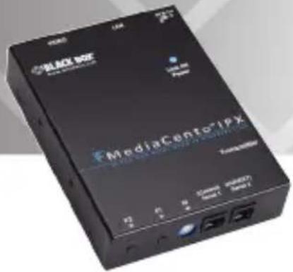 BLACK Origin MediaCentro-iPx Network X2 A1 B G0 GND HND HND HND