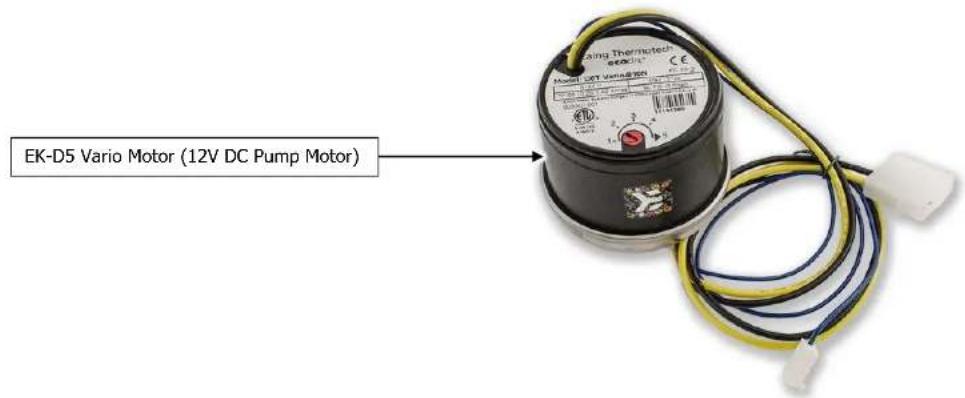 EQ-D5 Vario Motor (12V DC Pump Motor)