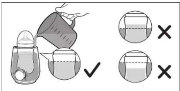 PHILIPS Avent SCF355 - Den Fläschchenwärmer mit der Stufe zur schnellen Erwärmung von Milch verwenden - 2