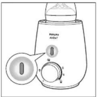 PHILIPS Avent SCF355 - Utilisation du chauffe-biberon avec la fonction de réchauffage express du lait - 4