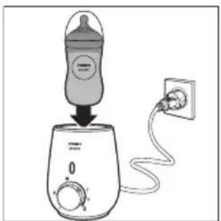 PHILIPS Avent SCF355 - Sulattaminen pullonlämmittimellä - 1
