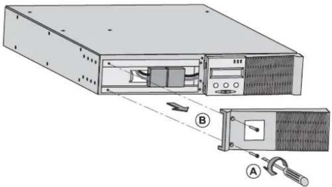 EATON EX 3000VA 3U - Demonteren van de accumodule - 2