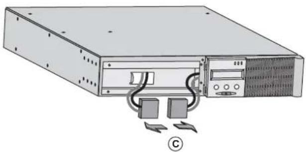 EATON EX 3000VA 3U - Ausbau des Batteriemoduls - 4