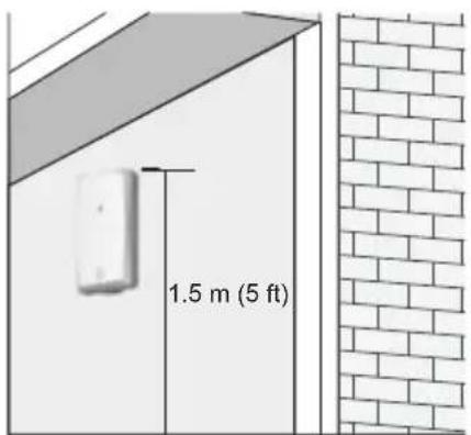 OREGON SCIENTIFIC EMR211 - Om de sensor in te stellen: - 1