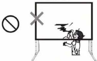 Safety warning sign with prohibition symbol and explosion symbol, showing incorrect safety and accident detection