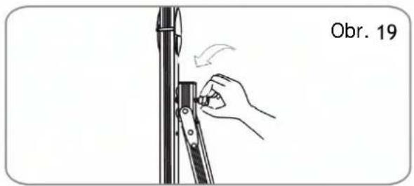 Illustration of a hand adjusting a mechanical component with an arrow indicating motion (no text or symbols)