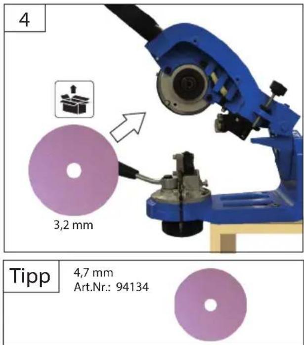 4 3,2 mm Tipp 4,7 mm Art.Nr.: 94134