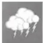Mebus 10398 - PREVISIONS METEOROLOGIQUES & PRESSION BAROMETRIQUE - 5
