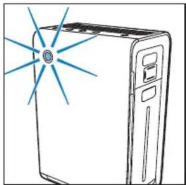 PHILIPS AC4084 - Switch on and off the appliance - 3