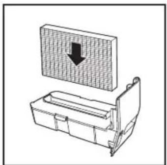 PHILIPS AC4081 - Replace the humidification filter - 4