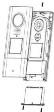 ABUS CASA30100 - Montage de la platine de rue Eycasa - 3