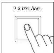 2 x izsl./iesl.