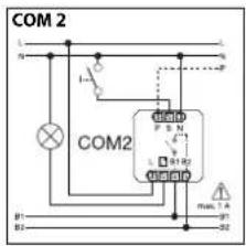COM 2 COM2 P S N L R1 R2 B1 B2 max 1.4 -07 -08 -09
