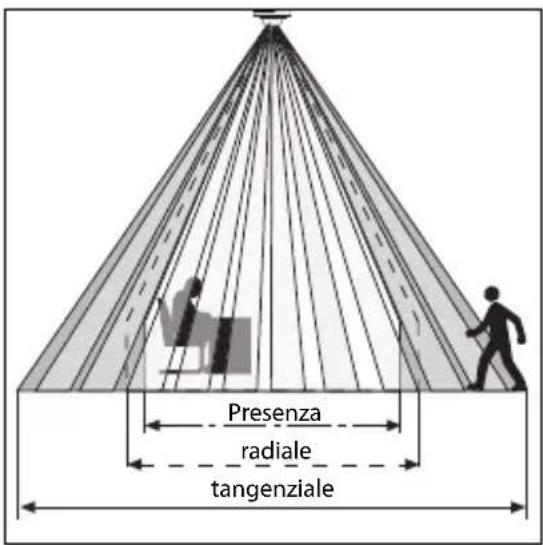 Presenza radiale tangenziale