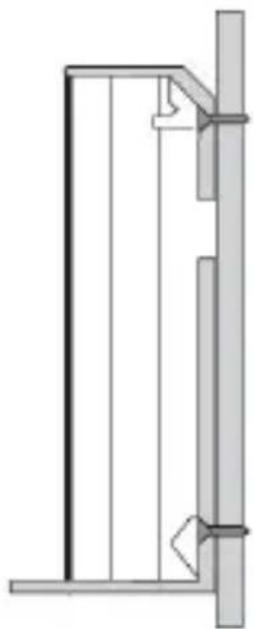 ABUS FUBW50000 - Montaggio del lato posteriore - 1