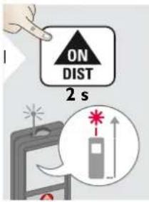 LEICA Disto D410 - Mesure continue / minimum-maximum - 1