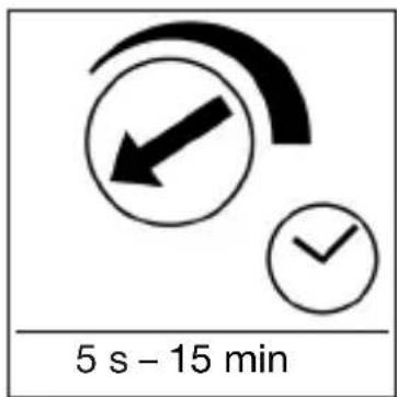 5 s - 15 min