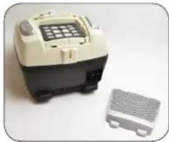 DOMO DO7273S - Cleaning the air filter or HEPA filter - 2