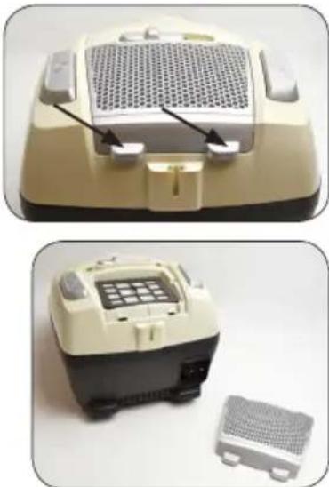 DOMO DO7273S - Čištění vzduchového, nebo HEPA filtru - 1