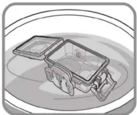ENERGY SISTEM Sport Cam Play - UTIIISATION DU BOÎTIER ÉTANCHE - 6