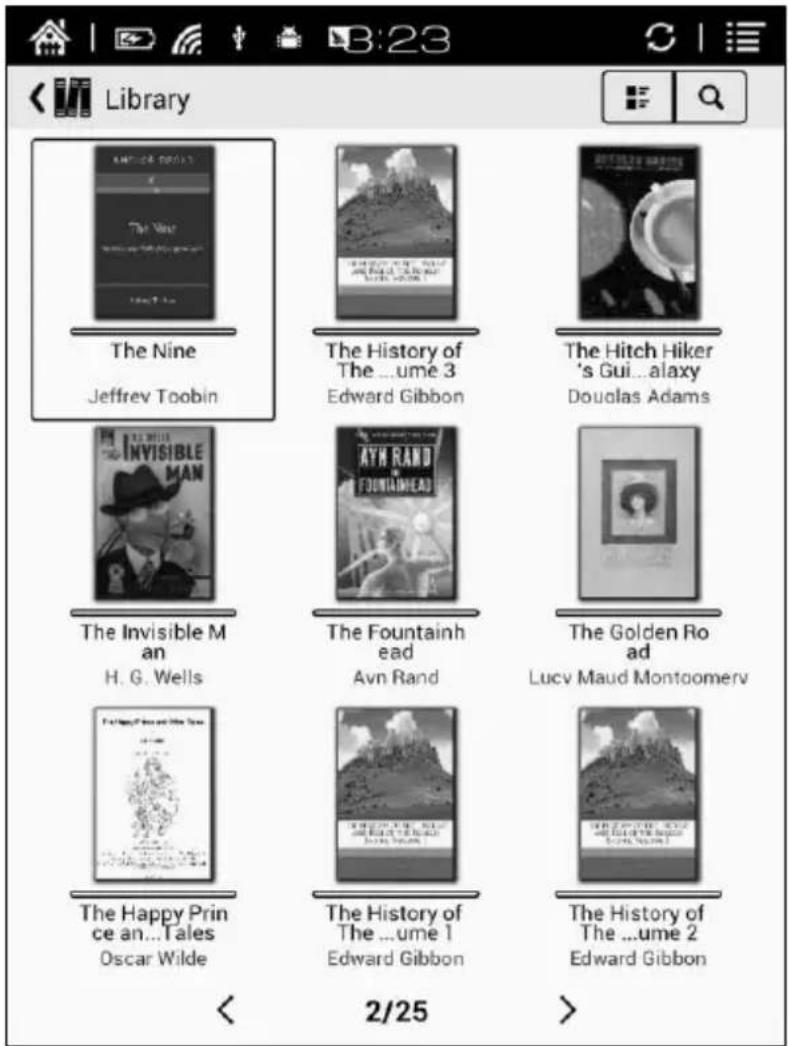 Library The Nine Jeffrey Toobin The History of The ...ume 3 Edward Gibbon The Hitch Hiker 's Gui...alaxy Douglas Adams The Invisible Man H. G. Wells The Fountainhead Avn Rand The Golden Road Lucy Maud Montoomerv The Happy Prince an...Tales Oscar Wilde The History of The ...ume 1 Edward Gibbon The History of The ...ume 2 Edward Gibbon < 2/25 >