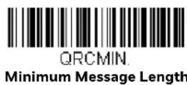 HONEYWELL Granit 1980i - QR Code Message Length - 1