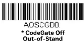 AOSCGDO. * CodeGate Off Out-of-Stand