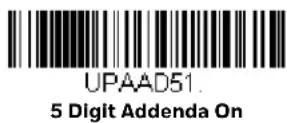 HONEYWELL Granit 1980i - UPC-A Addenda - 3