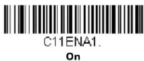 HONEYWELL Granit 1980i - Code 11 On/Off - 1