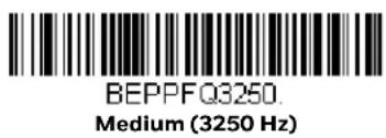 BEPPFQ3250. Medium (3250 Hz)