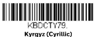 HONEYWELL Granit 1980i - Keyboard Country Layout - 45