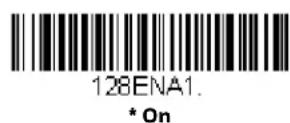 HONEYWELL Granit 1980i - Code 128 On/Off - 1