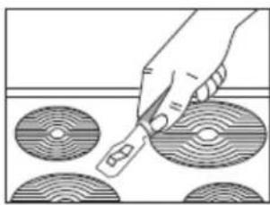 BAUMATIC BHI300 - Using a ceramic hob scraper - 2
