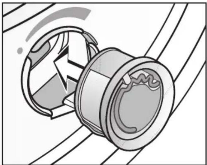 MIELE TKG 600-40 WP CH - Insertion du flacon de parfum - 3