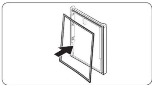 SAMSUNG RB37J5225SS - Austausch der Dichtung - 1