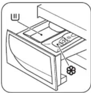 ZANUSSI ZWGB 7140 AS - De wasmiddellade openen - 1
