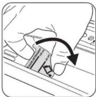 ZANUSSI ZWGB 7140 AS - La languette est vers le haut et vous voulez utiliser une lessive liquide : - 1