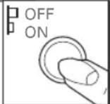 Ansonic VF 950 A - ▼ BOUTON OU TOUCHE DE MISE EN FONCTION. - 1
