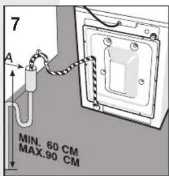 7 A MIN. 60 CM MAX.90 CM