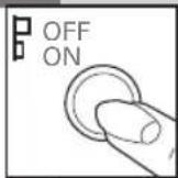Saivod Teide 450T - ▼BOUTON OU TOUCHE DE MISE EN FONCTION. - 1