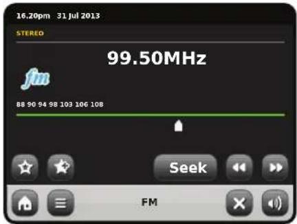 16.20pm 31 jul 2013 STEREO 99.50MHz 88 90 94 98 103 106 108 Seek FM